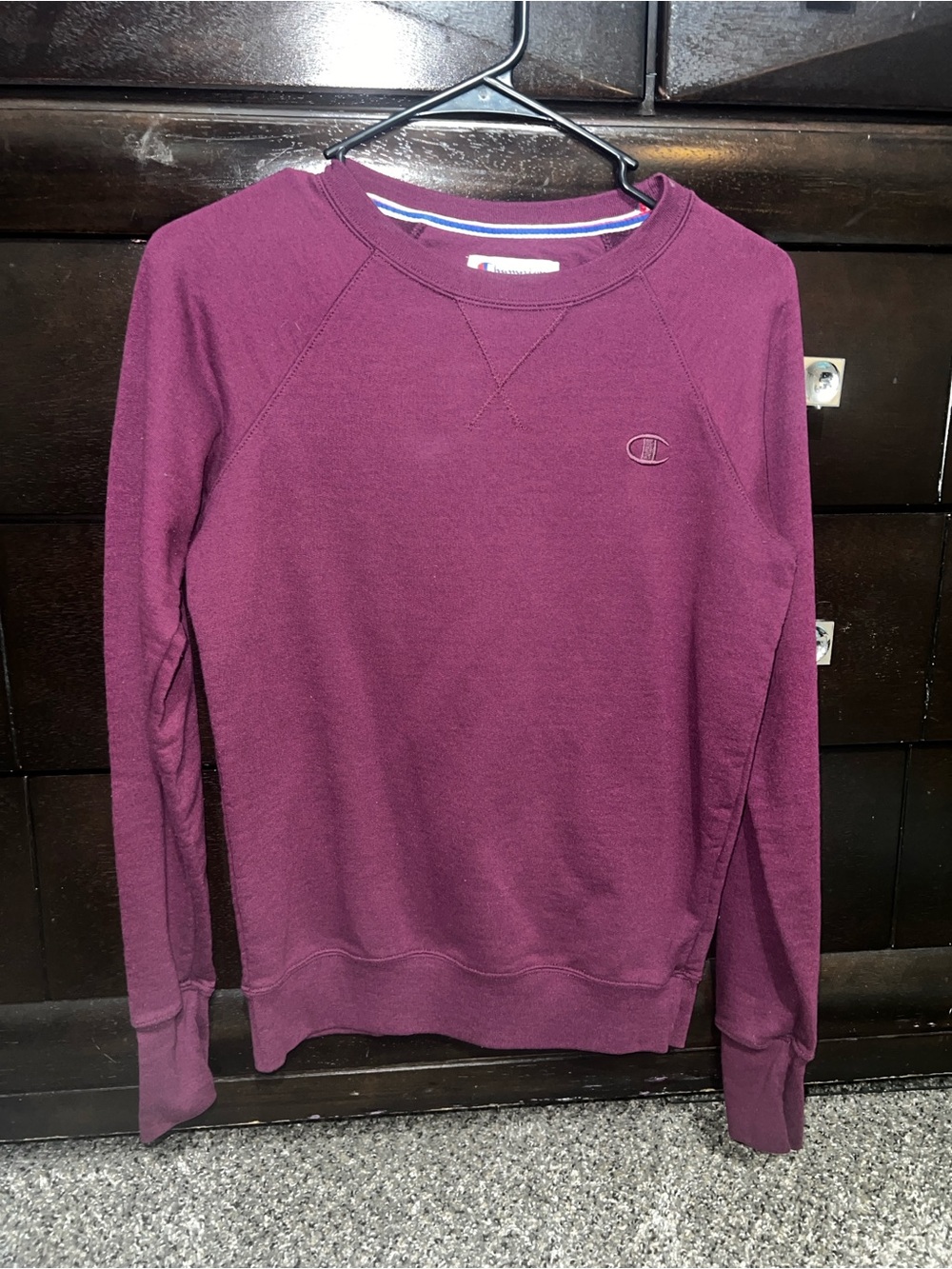 Champion Women's Crewneck Sweatshirt - Plum